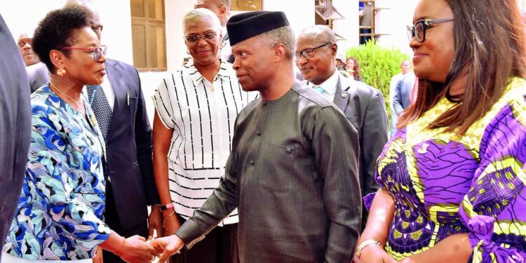 Osinbajo at the University of Ibadan