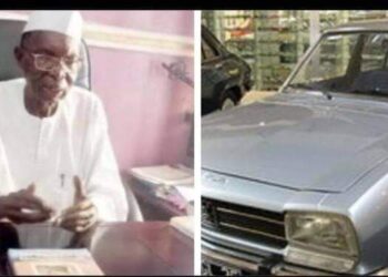 Nigerian Professor Who Drove Peugeot 504 London