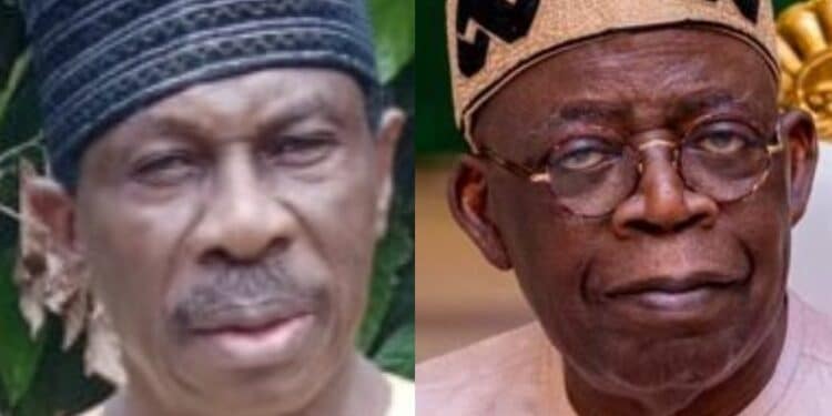 Ronald Olumuyiwa Ogunleye with Bola Tinubu