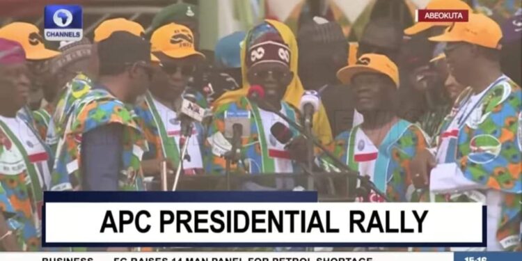 Tinubu APC Presidential Campaign on Fuel price