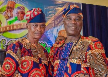 Wasiu Ayinde with Rasheed Ayinde Merenge