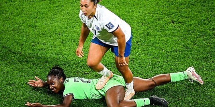 England forward Lauren James Alozie ban