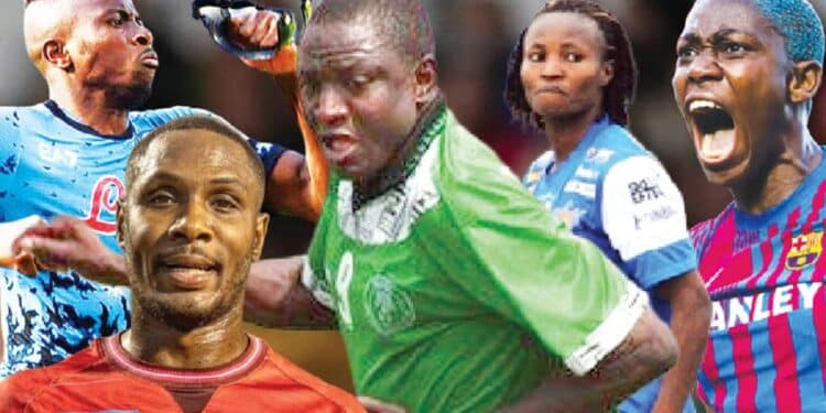 Nigerian footballers with 100-goal landmark