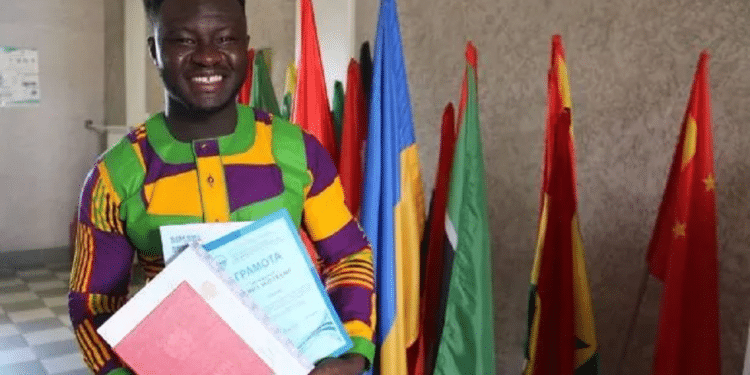 Russian State Hydrometeorological University, a talented Ghanaian, Abdul-Kadir Ameyaw