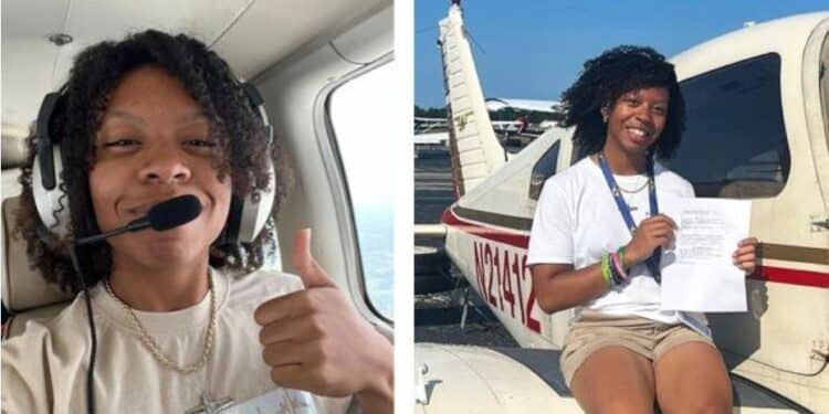 Youngest Black Female Certified Private Pilot NY