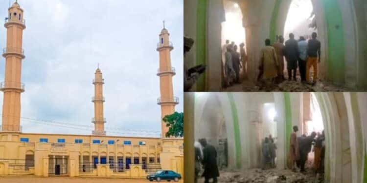 Zaria Central Mosque collapse