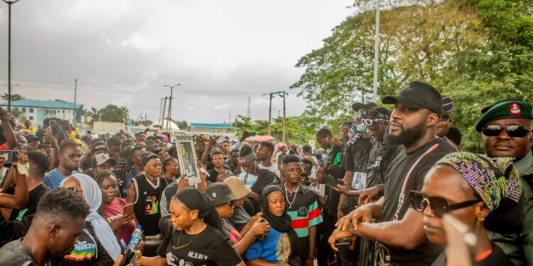 Oyo speaker joins justice for Mohbad protest