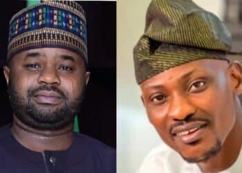 Zaccheus Adedeji with Idowu Lamidi