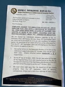 Court judgement Shrodder Nigeria Limited