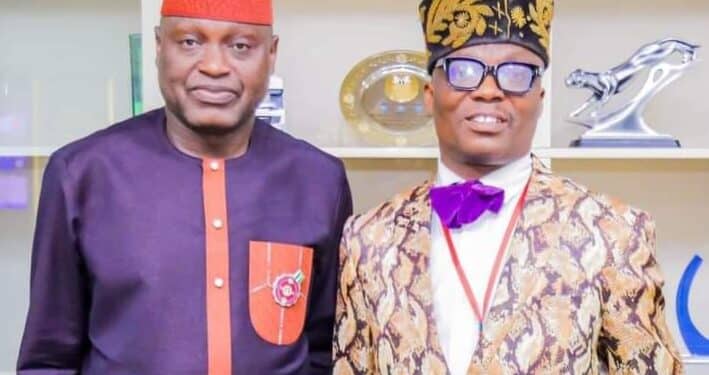 Ekiti Governor Oyebanji with Wale Ojo-Lanre