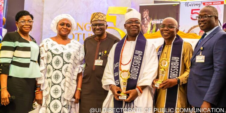 UI Decorates Sanusi, Olamitoye As UI@75 Ambassador