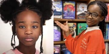 Hephzibah Akinwale 10-year-old broke the world record for the longest fiction book for children.