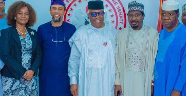 MTN Nigeria with Godswill Akpabio led Senate