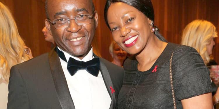 Zimbabwean billionaire strive masiyiwa and his wife tsitsi masiyiwa
