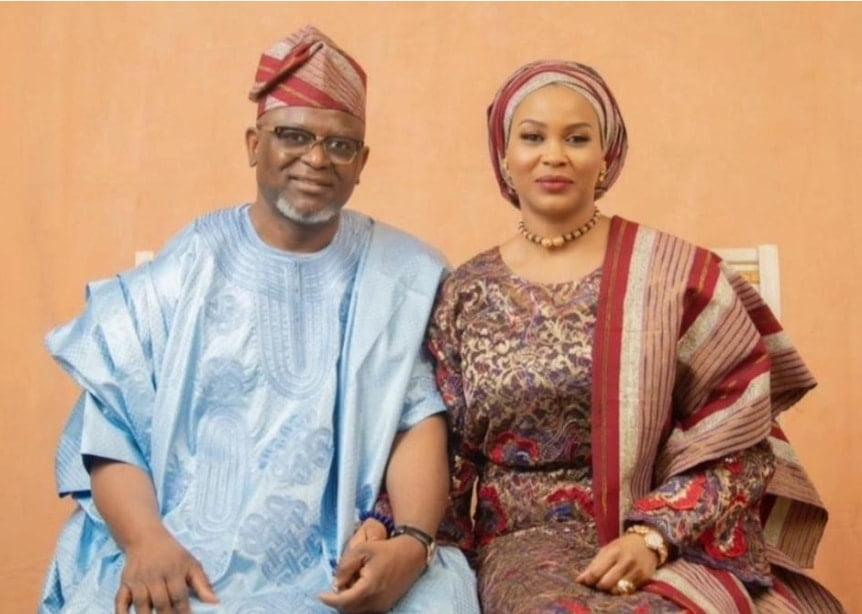 Aminat Oluwa with Dr Adesola Kazeem Adeduntan