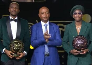 Osimhen at CAF Awards 2023