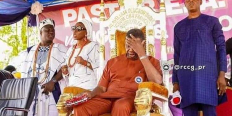 Pastor Adeboye on Olugbon of Ile Igbon Throne