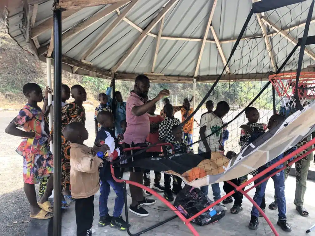 Picknickers at Arinta Waterfalls