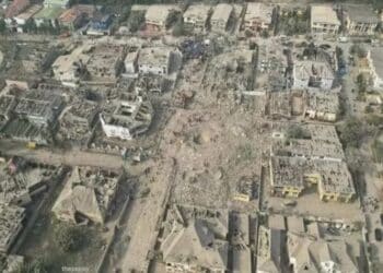 Explosion in Ibadan today