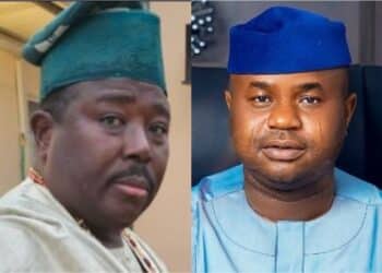 Senator Sharafadeen Alli with Zaccheus Adedeji FIRS Chairman