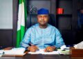 Zaccheus Adedeji FIRS Chairman - Zacch Adedeji addressing an economic summit on Nigeria tax reform