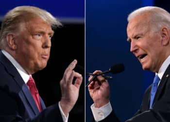 Donald Trump and Joe Biden