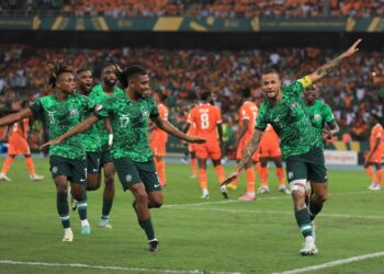 Nigeria vs Ivory Coast live updates - Super Eagles celebrating Troost-Ekong's goal against Ivory Coast