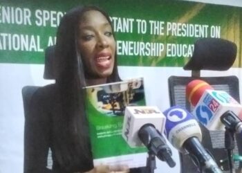 Abiola Arogundade, Senior Special Assistant to the President on Technical, Vocational and Entrepreneurial Education.