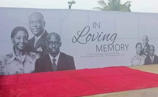 Fears Herbert Wigwe Father As Access Bank CEO, Wife, Son Laid To Rest Amidst Tears