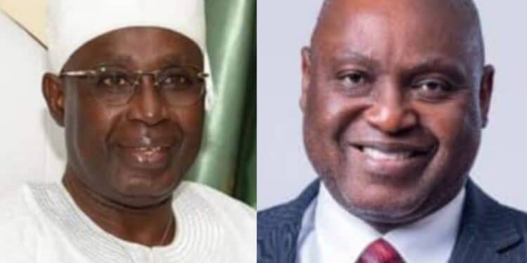 Oluyin of Iyin Ekiti, Oba Adeniyi Ajakaiye with Gov Biodun Oyebanji on Ekiti Tourism