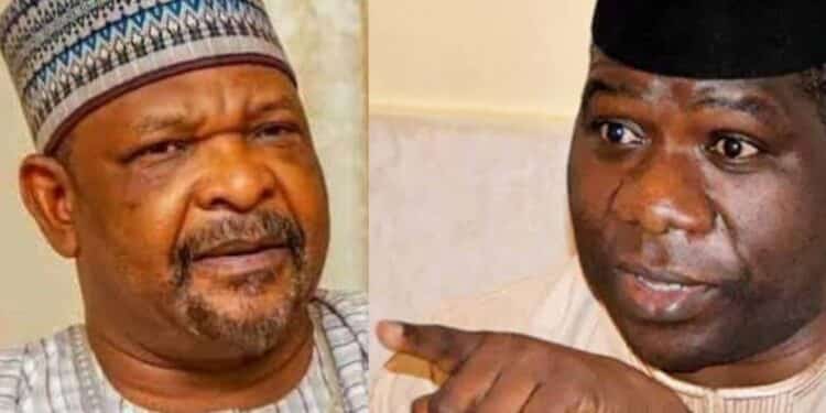 Senator Abdul Ningi with Senator Opeyemi Bamidele