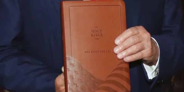 Christian leaders react to Trump's 'God Bless the USA' bibles
