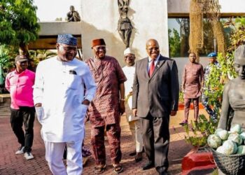 Governor Oyebanji's Visit To Yemisi Shyllon Museum