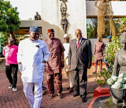 Governor Oyebanji's Visit To Yemisi Shyllon Museum