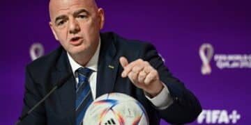 FIFA president Gianni Infantino