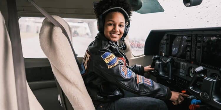 New Yorks Youngest Female Pilot