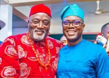 Seyi Makinde with Adedeji Dhikrullahi Olajide Odidiomo