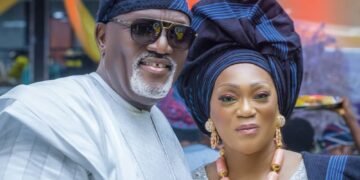 Adedeji Dhikrullahi Olajide (Odidiomo) and wife, Adenike Shakirat Olajide