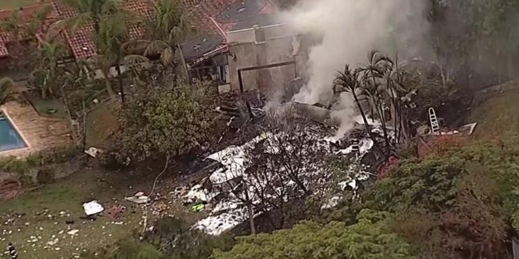 No survivors after plane with 62 on board crashes in Brazil