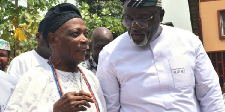 Odidiomo with Ladoja