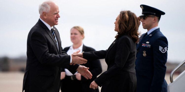 US Elections - Kamala Harris picks Tim Walz as Running Mate