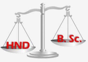 HND-BSc dichotomy