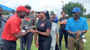 late Brigadier General Benjamin Maja Adekunle golf