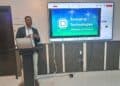 Dr David Abanbi of the American Open University of Technology, Nigeria (ATECH) training Online Publishers on How To Navigating Digital Transformation In The Media Industry
