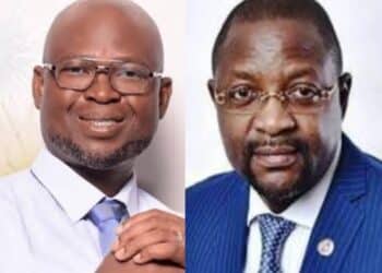 Engineer Oyedele Hakeem Alao with Sunday Dare, President Bola Tinubu Special Adviser