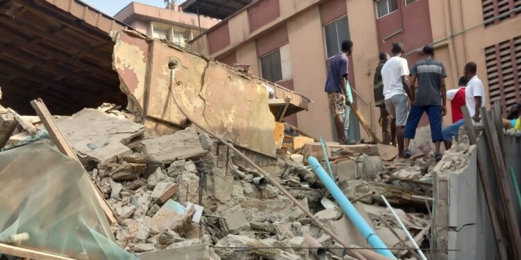 building collapses in Lagos