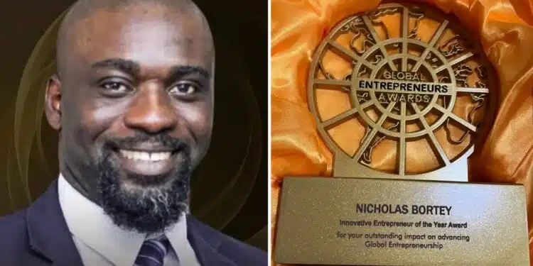 Nicholas Bortey Wins Entrepreneur of the Year