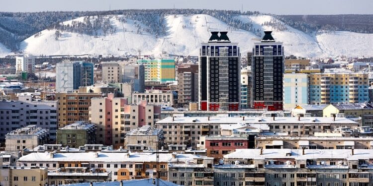 Russian City Of Yakutsk, The Coldest City In The World