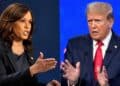 US Elections: Kamala Harris with Donald Trump