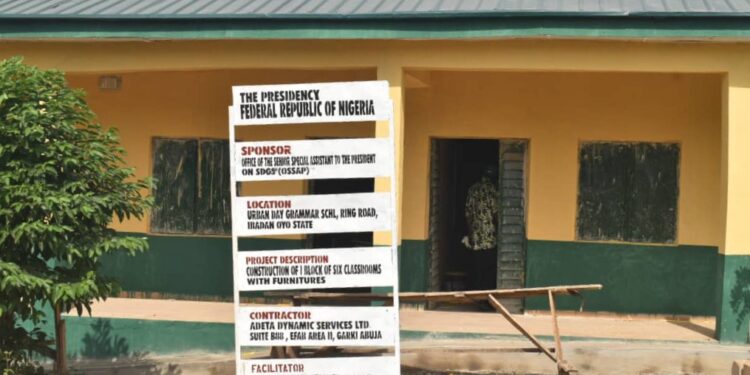 Hon Olajide Complets Landmark Educational Projects